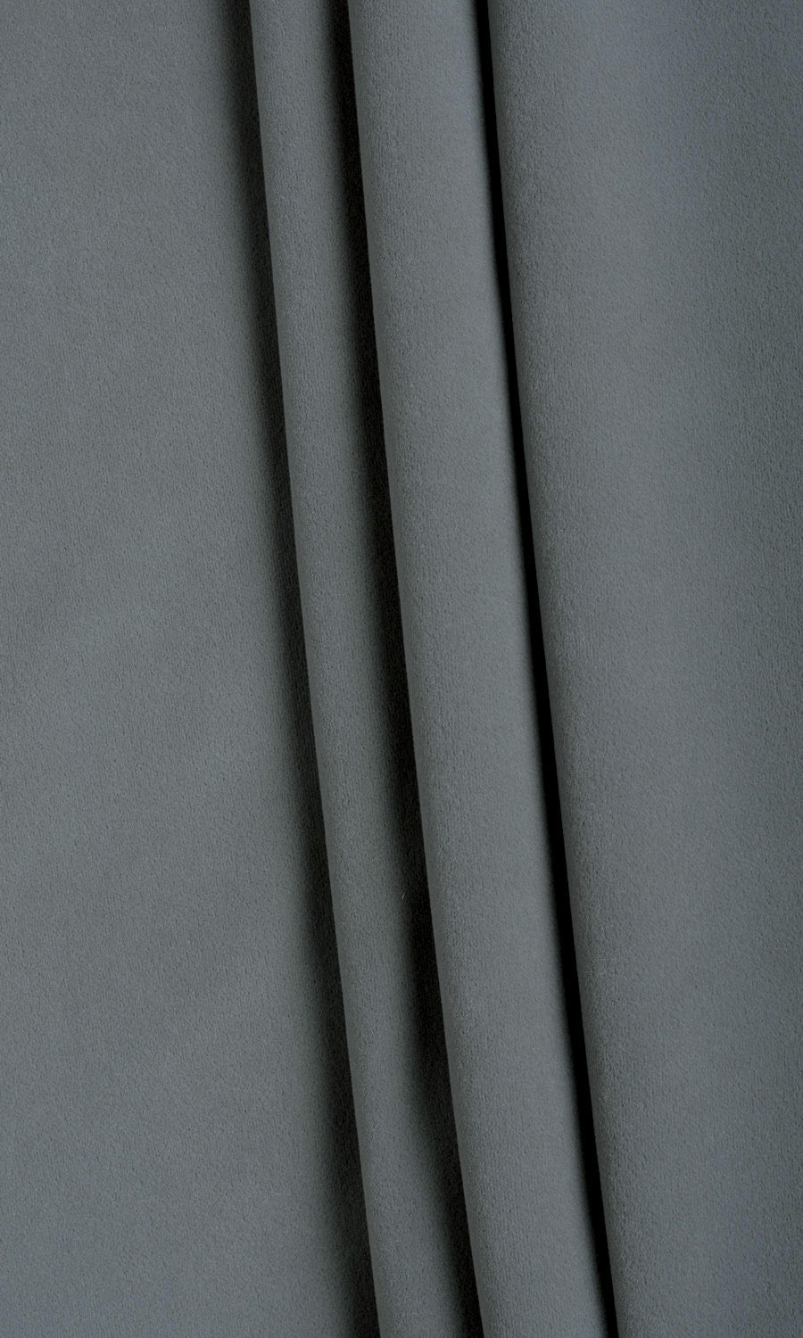 Velvet Home Textile Fabric Material Sample (Gray)