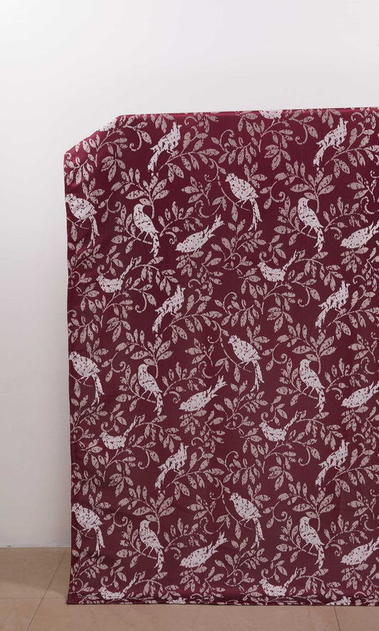 French Country  Home Décor Fabric Sample (Red)