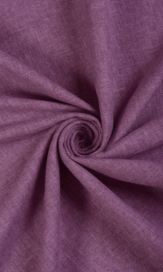 Linen-Blend Home Décor Fabric Sample (Lilac Purple)