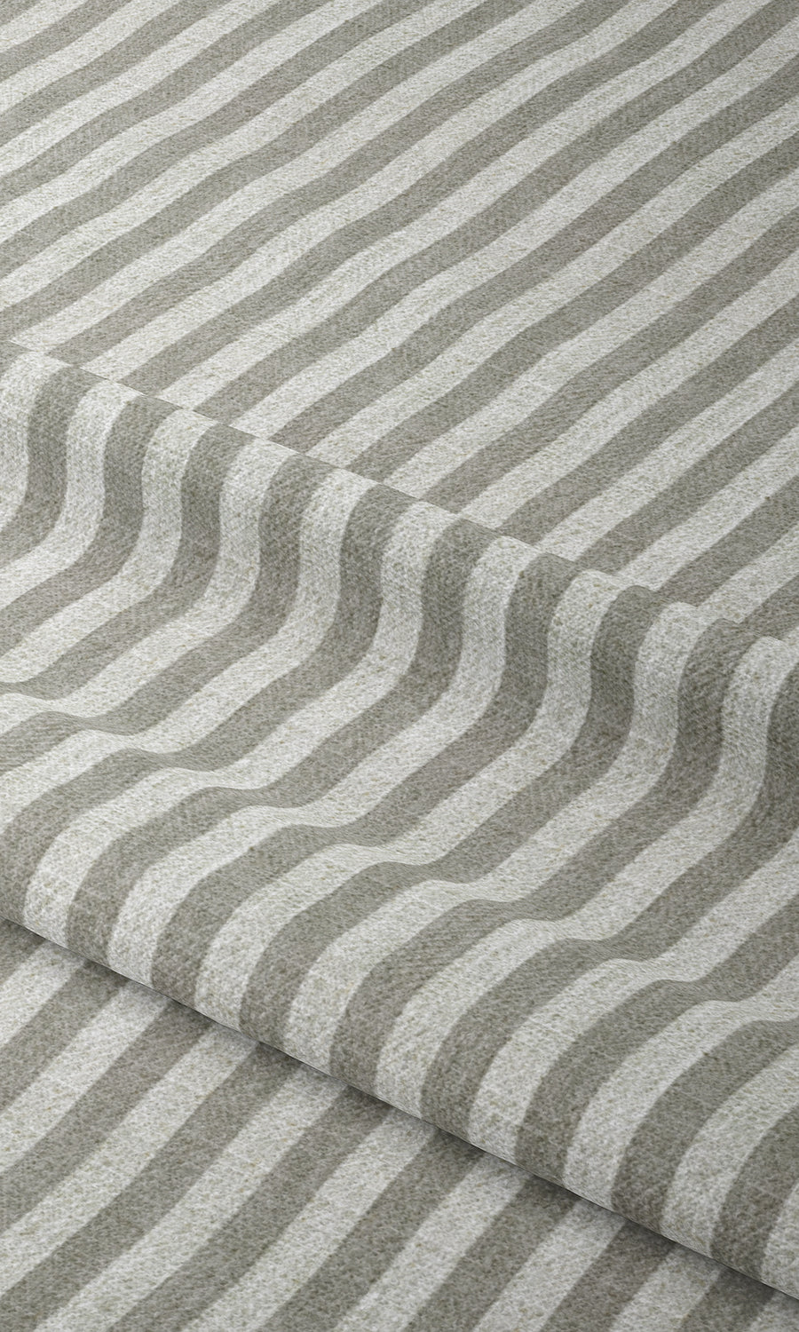 Modern Striped Window Treatments Fabric Sample (Grey/ White)