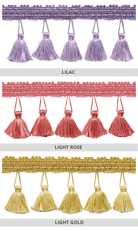 Tassel trim drapes