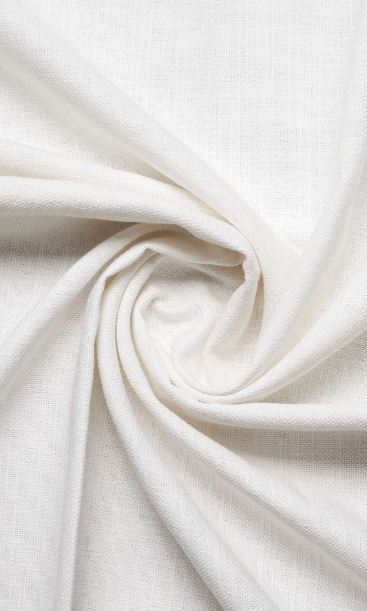 Linen Curtain Panels (White)