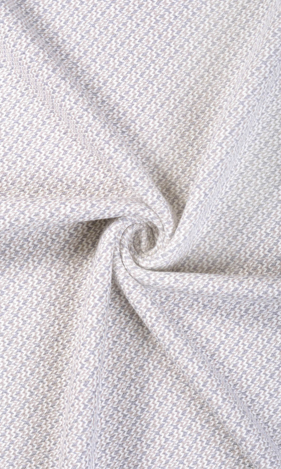 Textured Cotton Free Fabric Material Sample (Gray/ White)