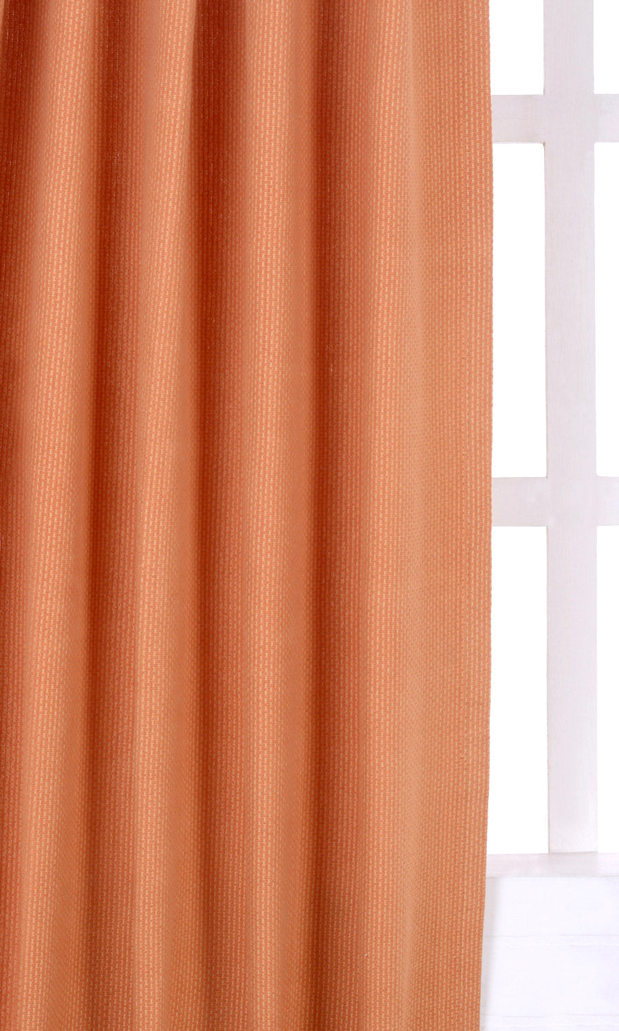 Cotton Home Textile Fabric Material Sample (Orange)