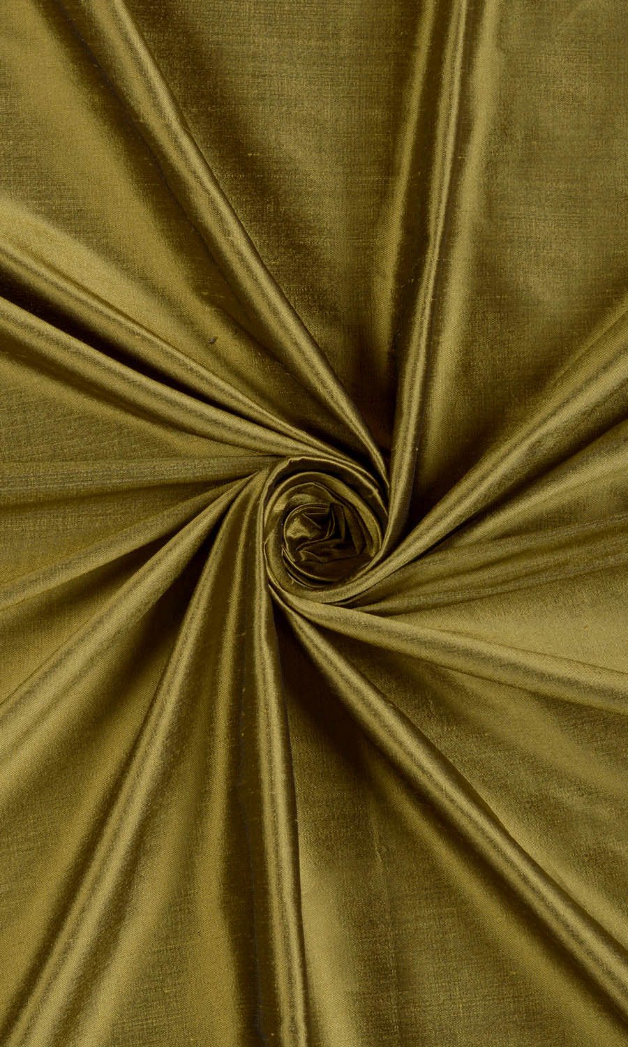 Shantung Silk Home Décor Fabric By the Metre (Olive Green)
