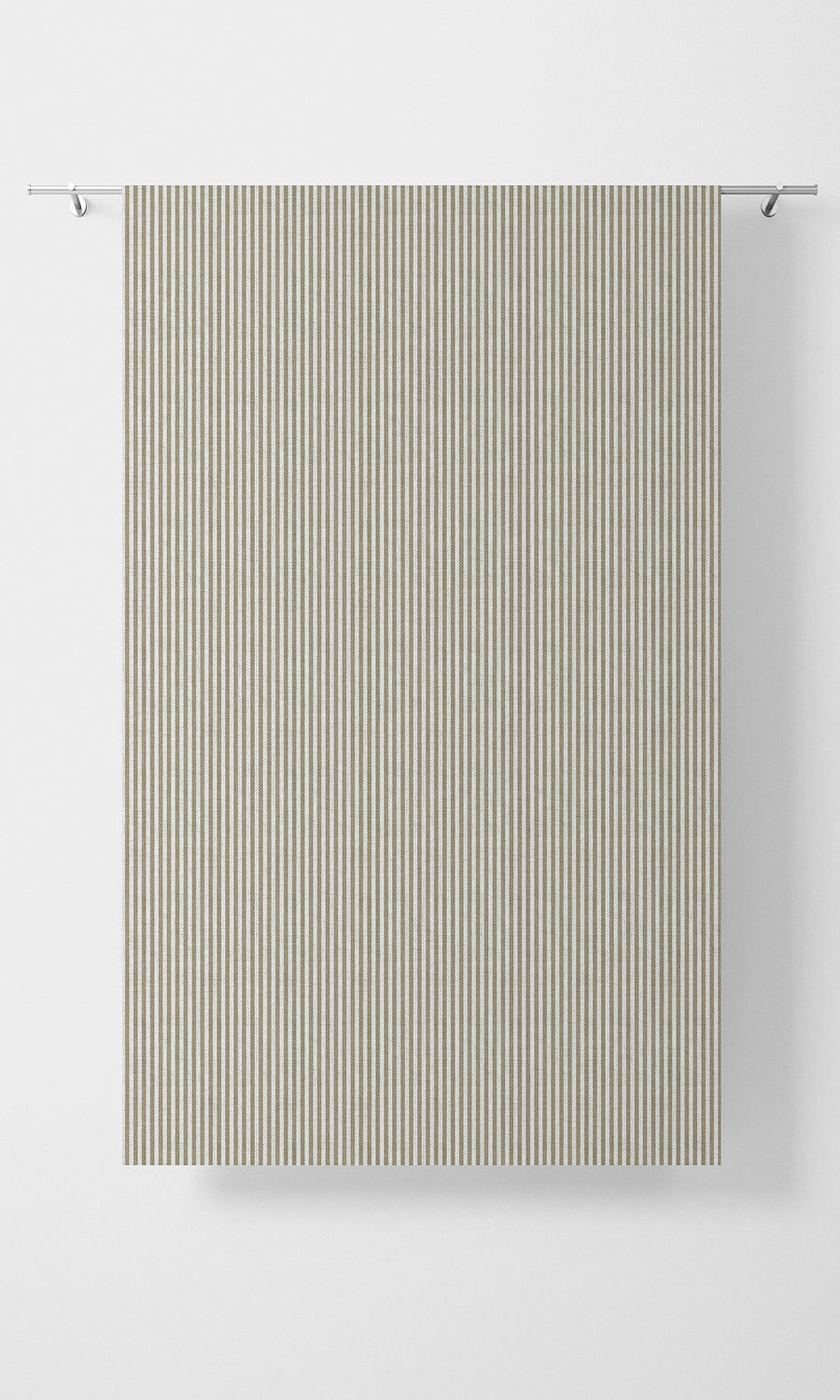Modern Geometric Patterned Free Fabric Material Sample (Green-Beige)