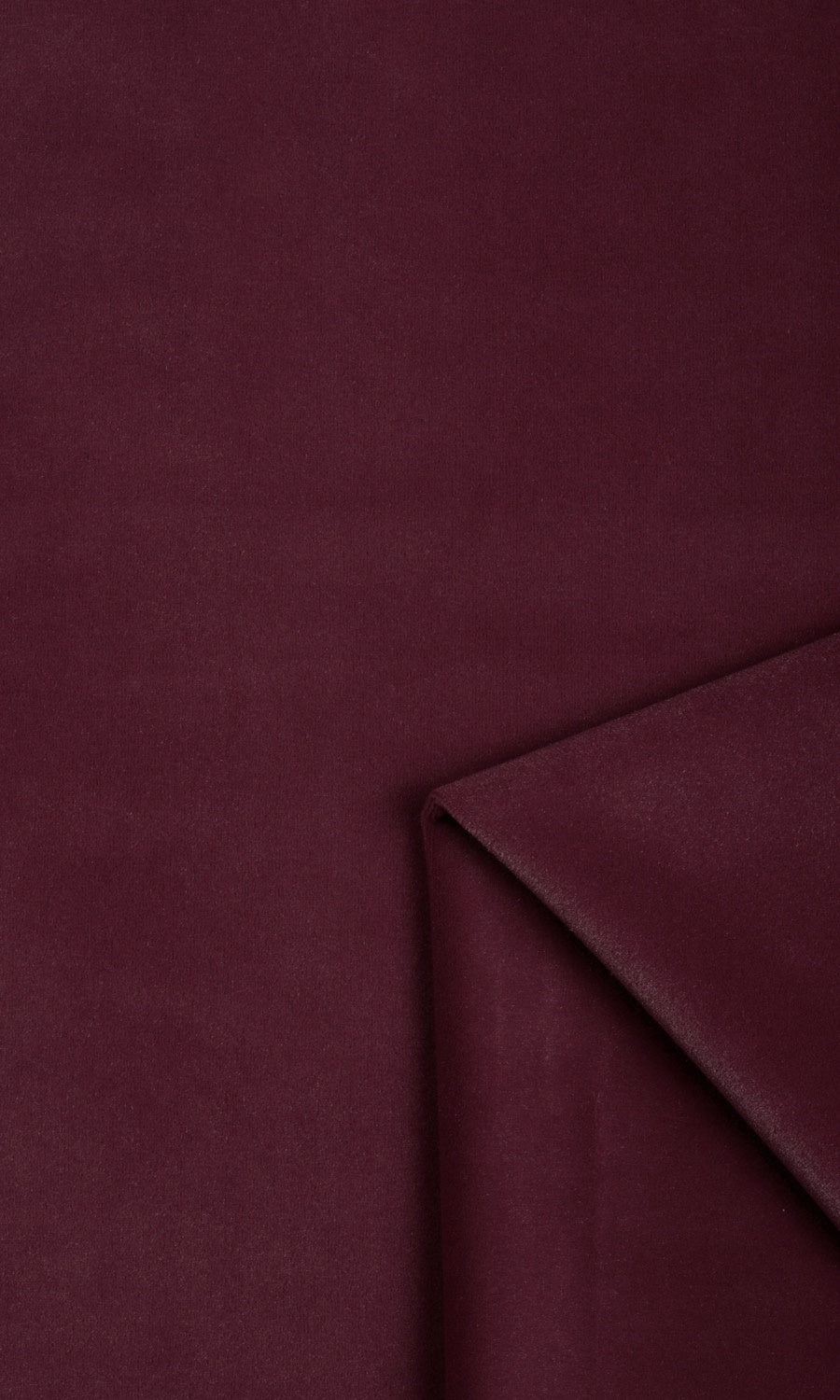 Velvet Window Treatments Fabric By the Metre (Deep Purple)
