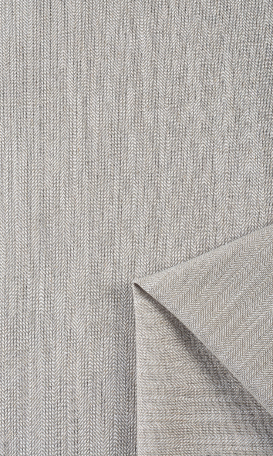 Textured Linen Blend Home Textile Fabric Material By the Metre (Warm Gray-Brown)