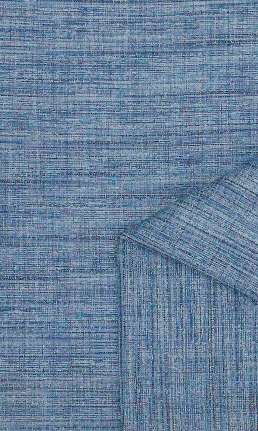 Textured Home Textile Fabric Material By the Metre (Denim Blue)
