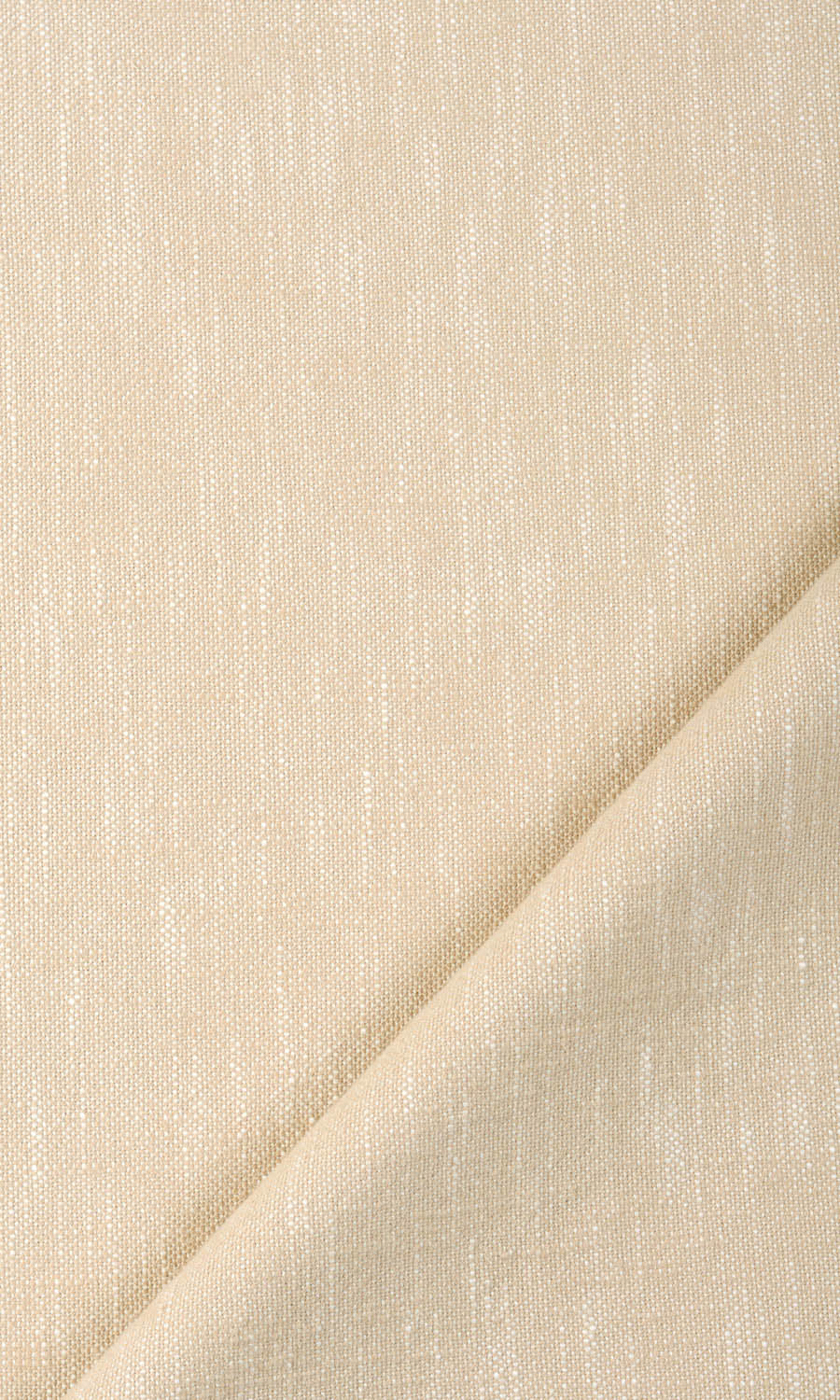 Plain Cotton Window Treatments Fabric Sample (Beige)