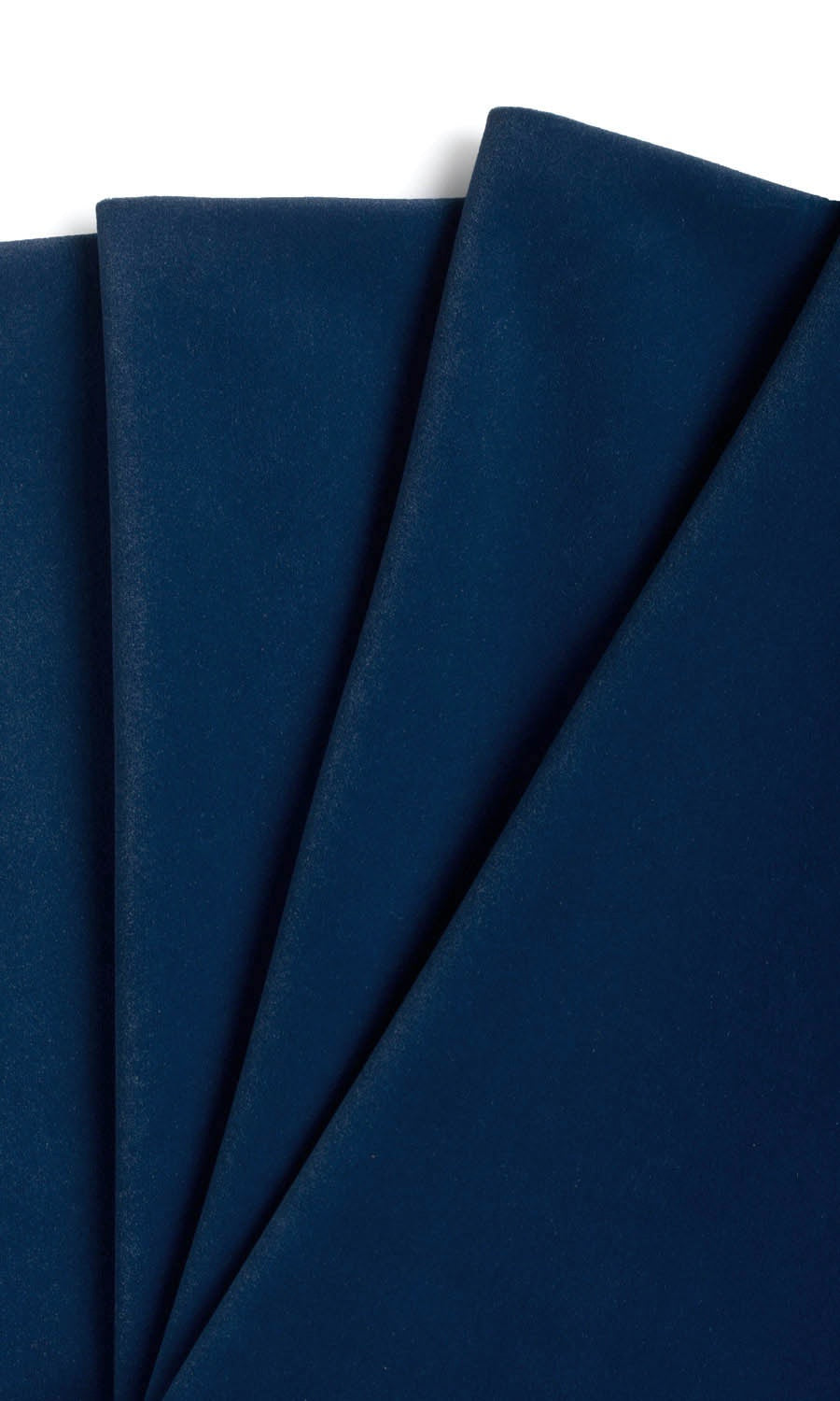 Velvet Free Fabric Material Sample (Midnight Blue)