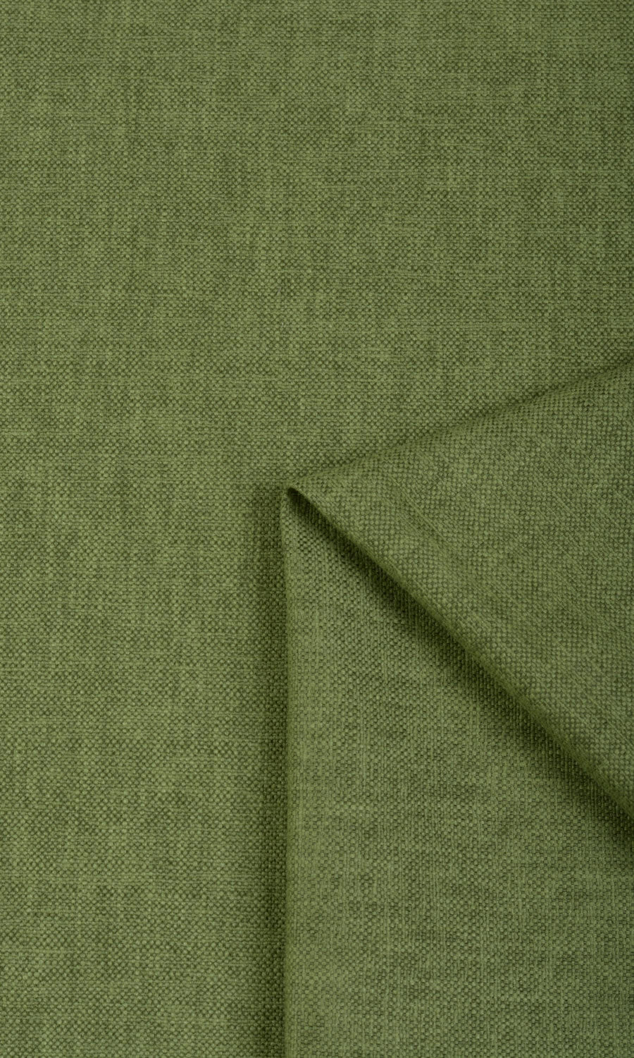 Poly-Linen Fabric By the Metre for Curtains & Drapes (Green)