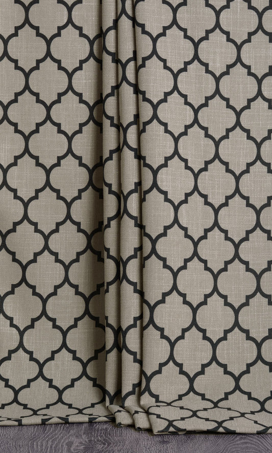 Moroccan Tile Patterned Curtains