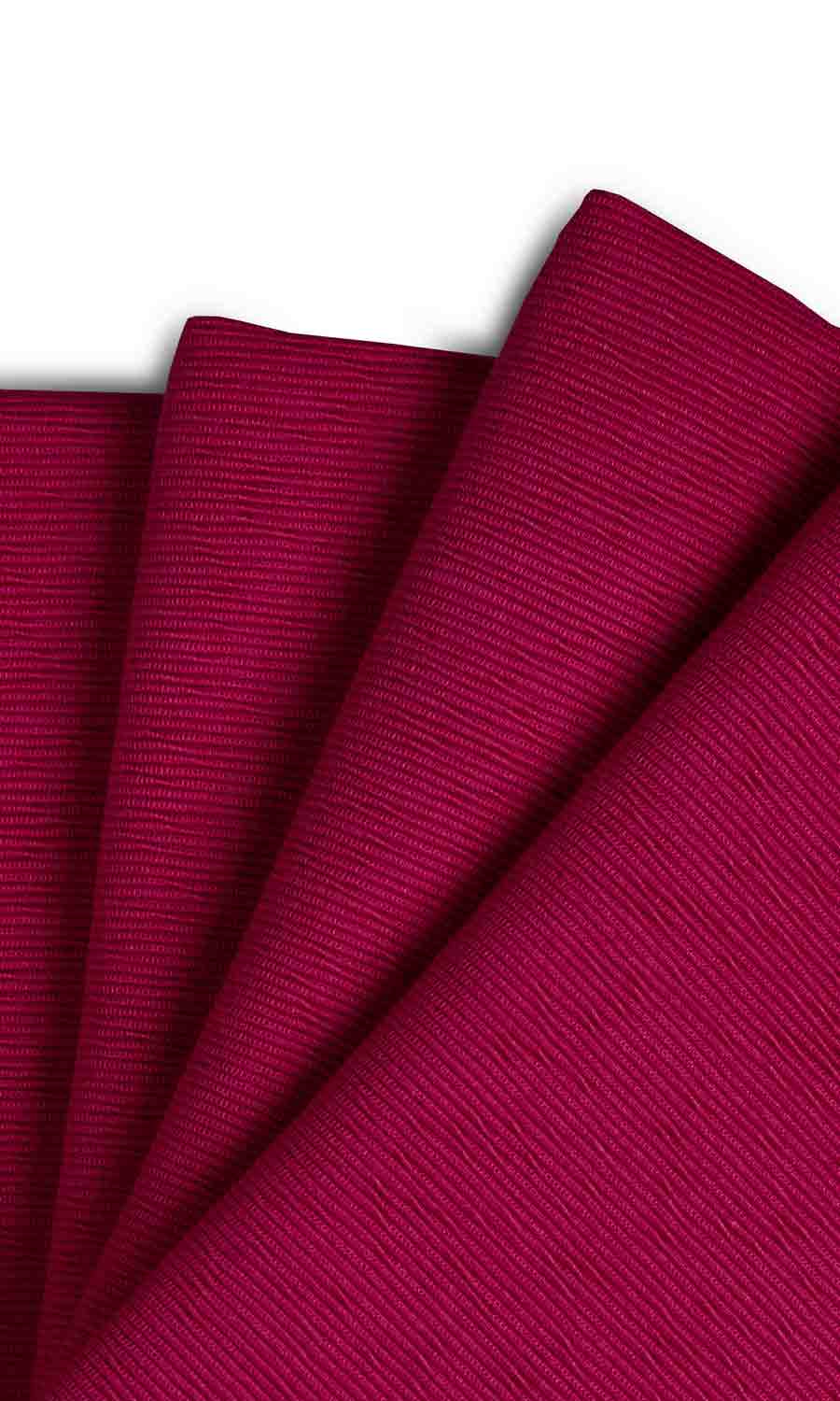 Cotton Window Treatments Fabric Sample (Red Cotton)