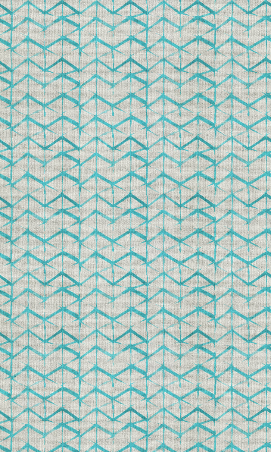 Bow-Arrow Print Fabric Material By the Metre (White/ Blue)