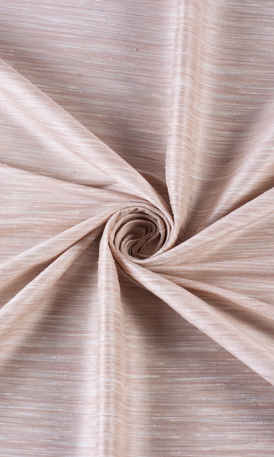Textured Faux Silk Window Treatments Fabric Sample (Cavern Pink)
