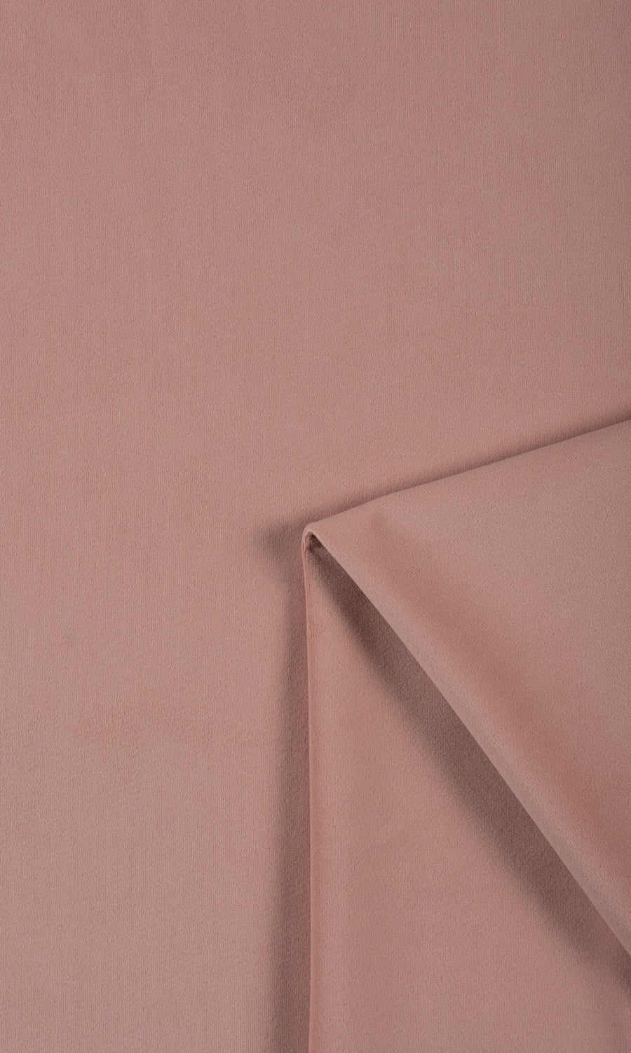 Velvet Home Décor Fabric By the Metre (Coral Pink)