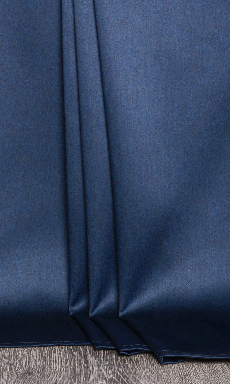 Blackout Fabric By the Metre for Curtains & Drapes (Blue)