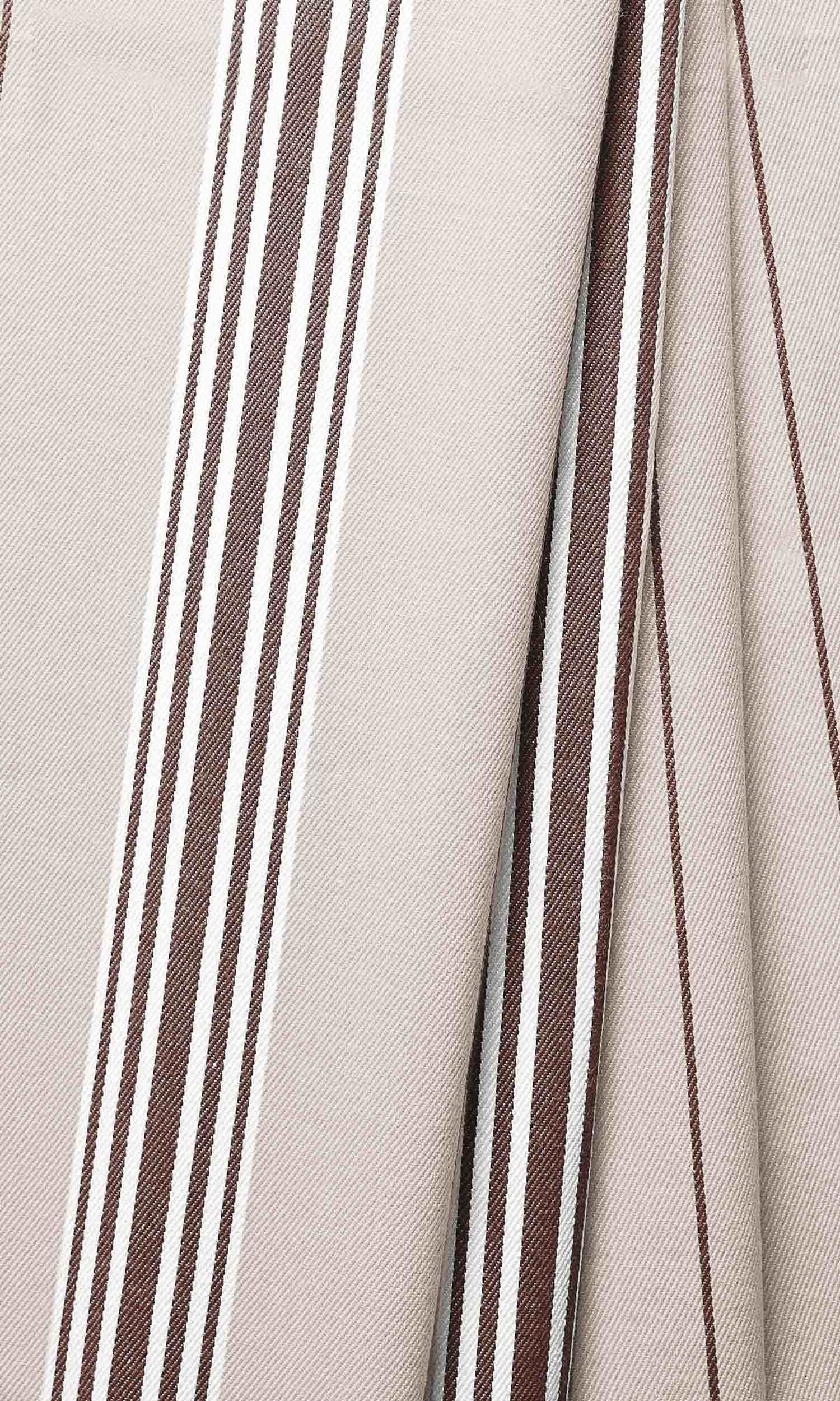Cotton Home Décor Fabric Sample (Brown/ Beige)