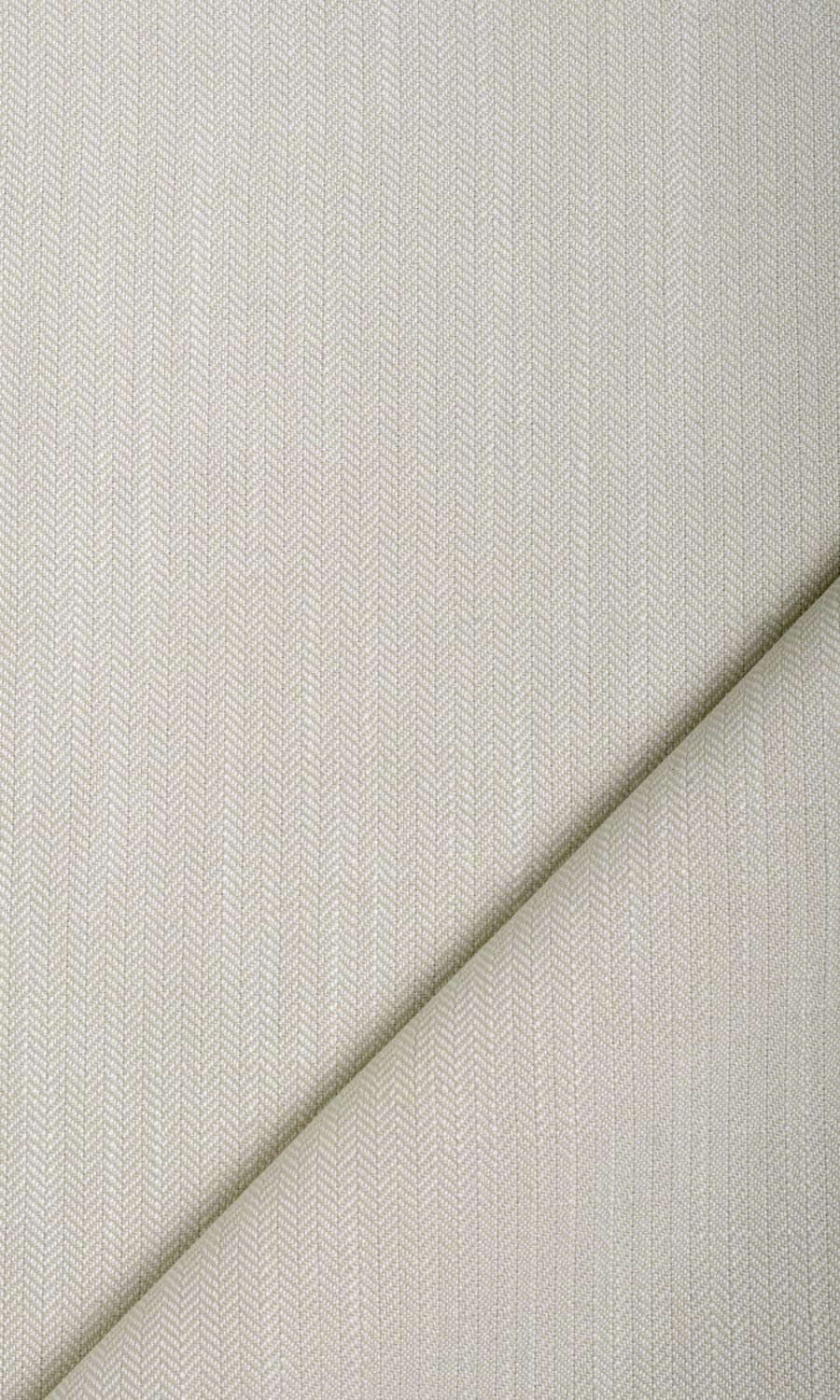Herringbone Textured Fabric Material By the Metre (Pale Grey)