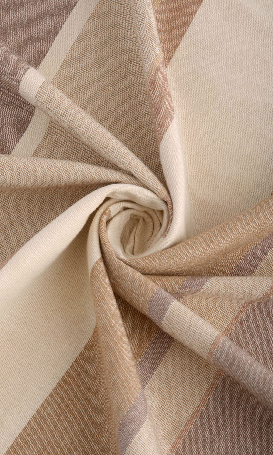Cotton Fabric Material By the Metre (Beige/ Brown)