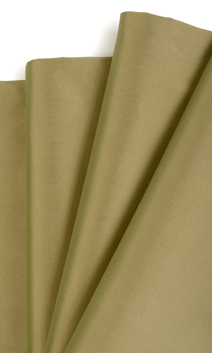 Shantung Silk Home Textile Fabric Material By the Metre (Moss Green)