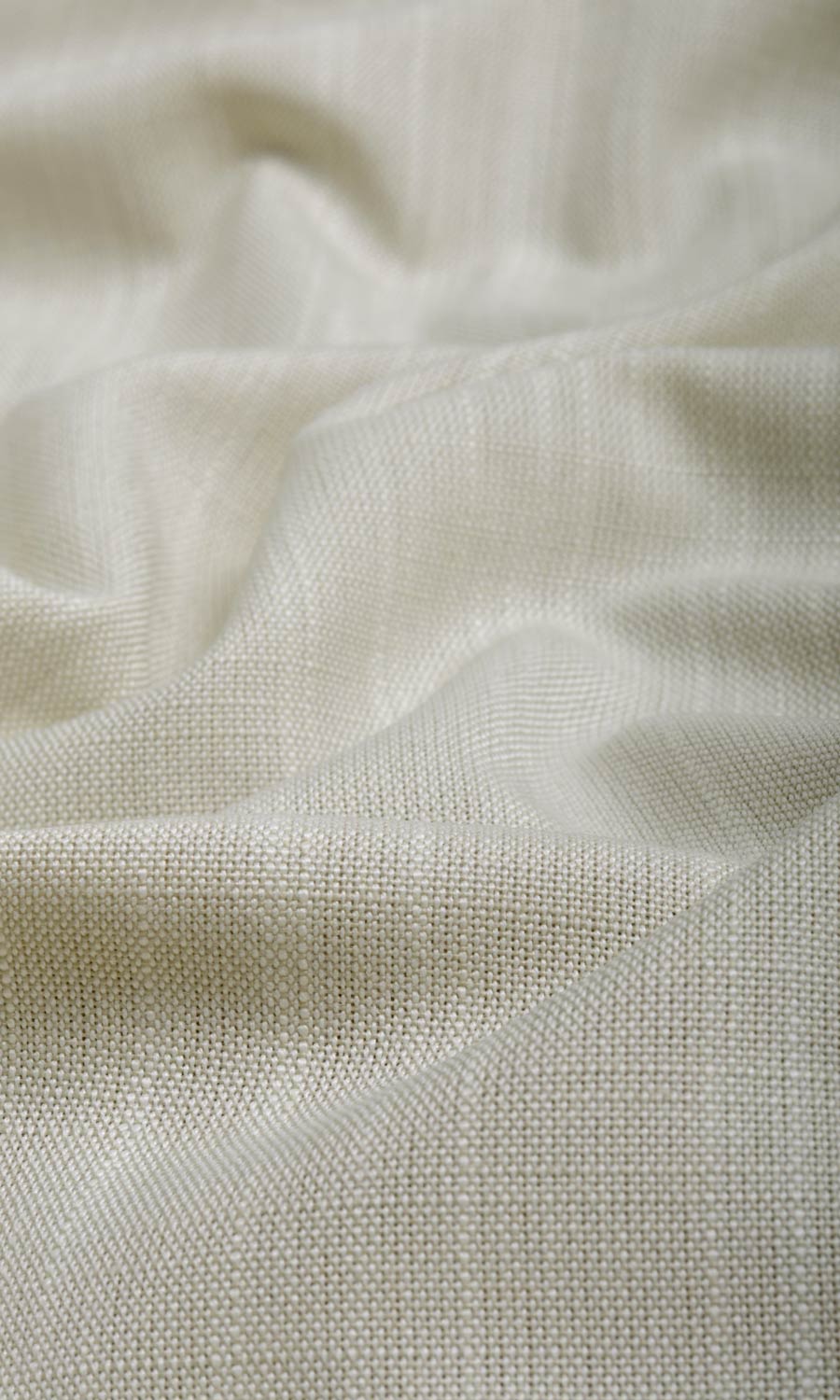 Plain Linen Texture Fabric By the Metre for Curtains & Drapes (Pale Grey)
