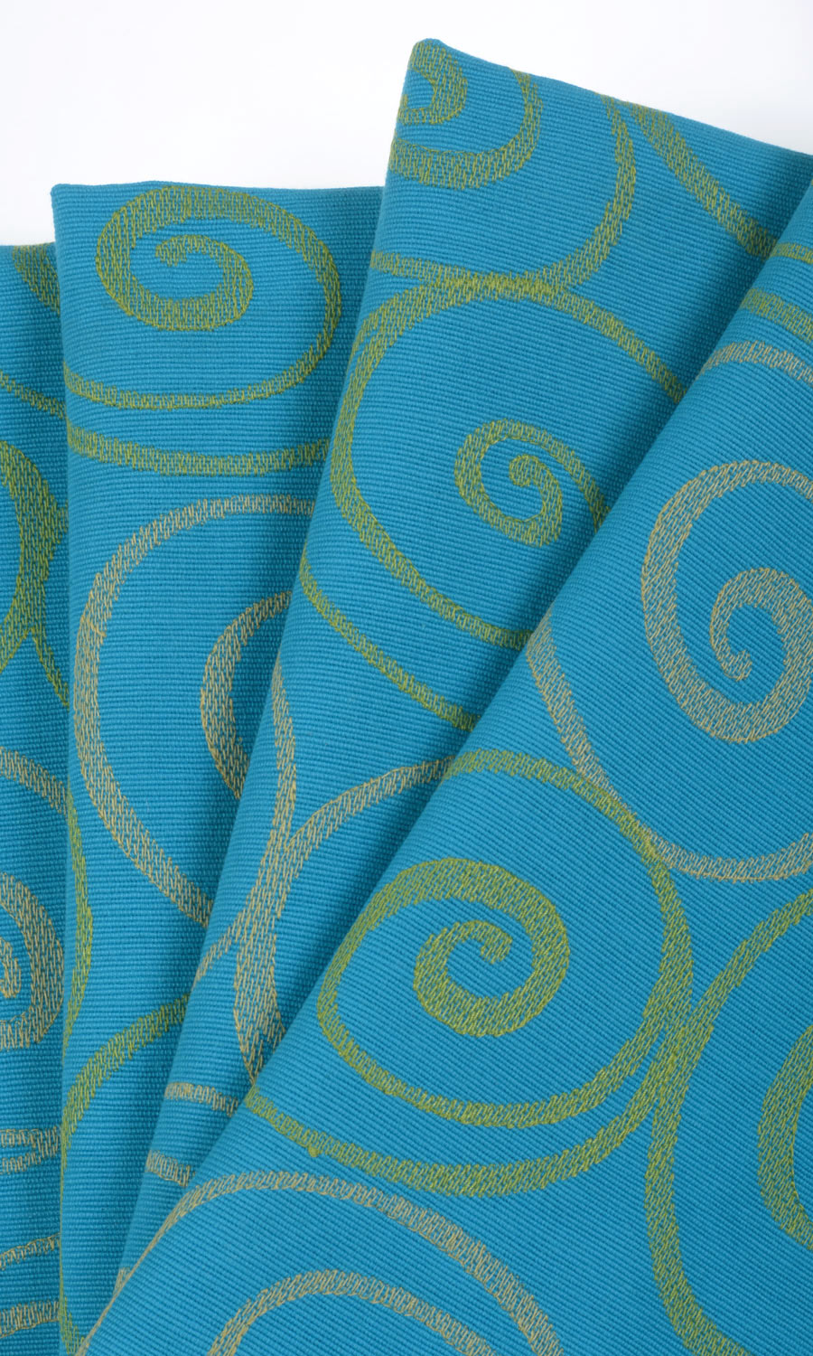Cotton Home Textile Fabric Material Sample (Blue Cotton)