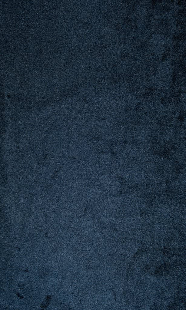 Velvet Home Textile Fabric Material By the Metre (Navy Blue)