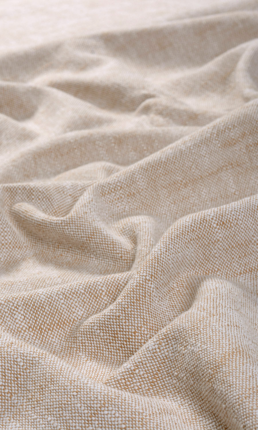 Plain Cotton Fabric By the Metre for Curtains & Drapes (Natural Oatmeal Beige)
