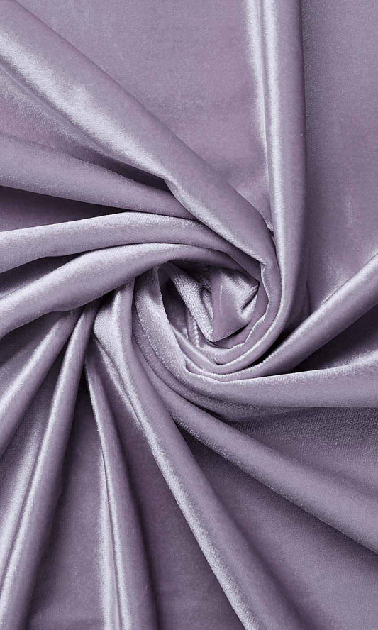 Lavender Purple Velvet Custom Curtains