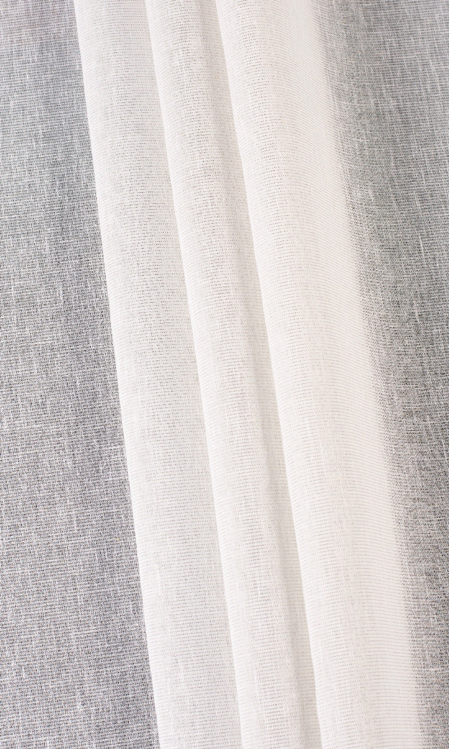 Sheer Free Fabric Material Sample (Creamy White)