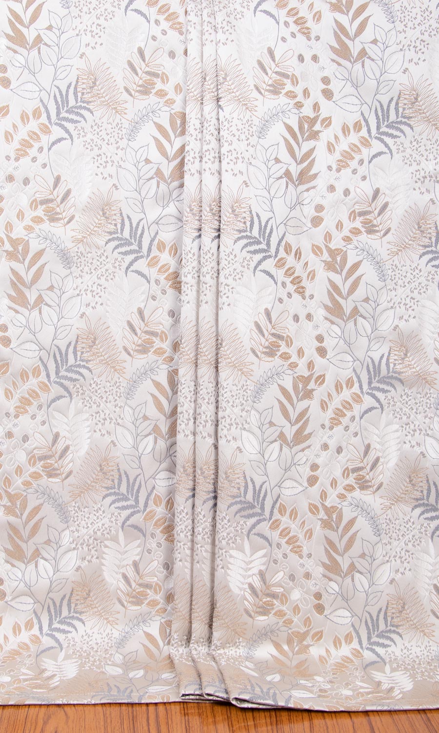 Botanical Window Treatments Fabric By the Metre (Gray)