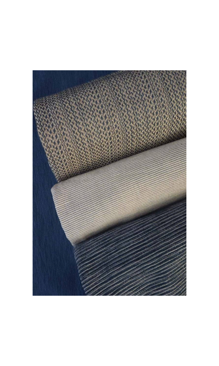 Cotton Window Treatments Fabric Sample (Black/ Beige)