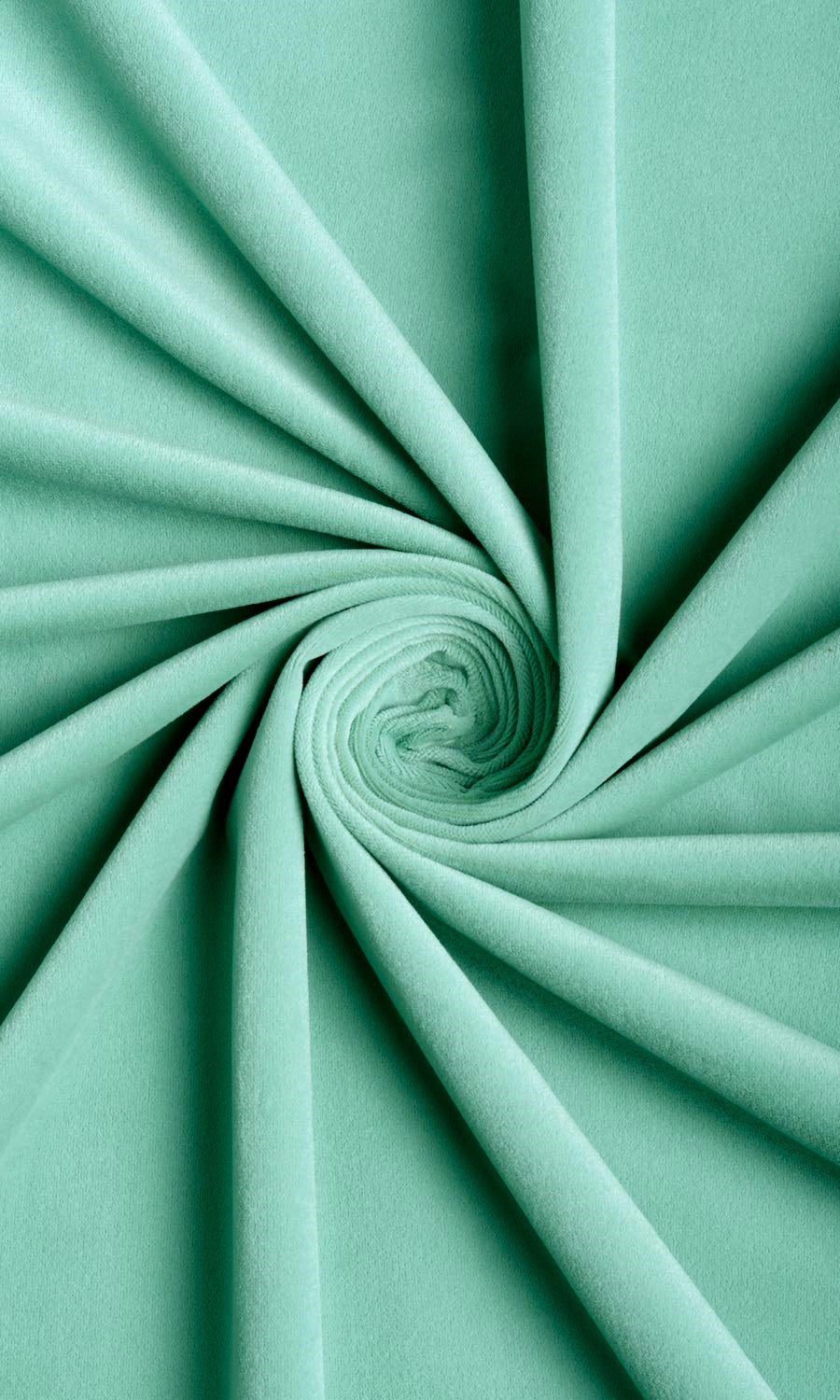 Velvet Home Décor Fabric Sample (Seafoam Green)