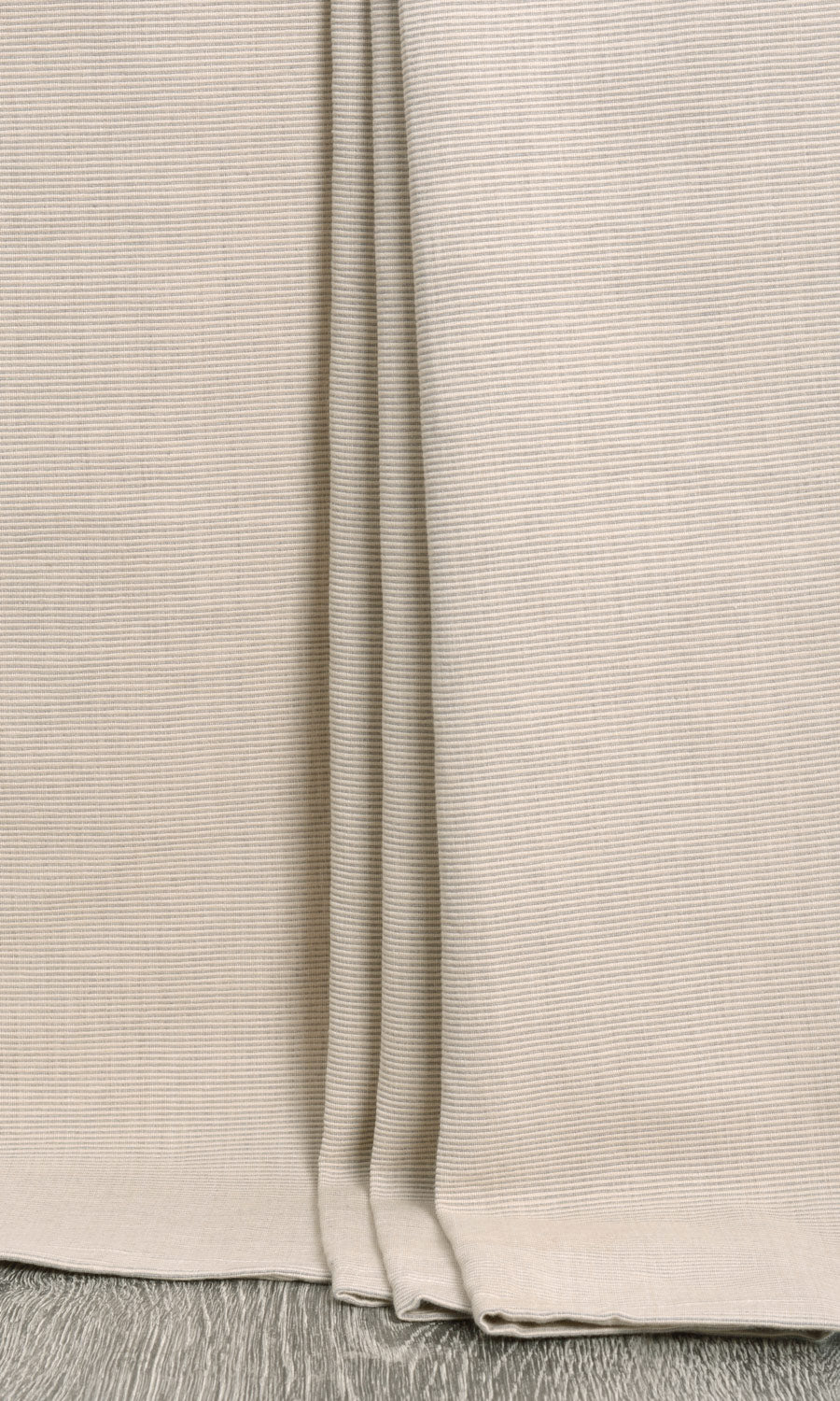 Cotton Home Textile Fabric Material Sample (Ivory/ Beige)