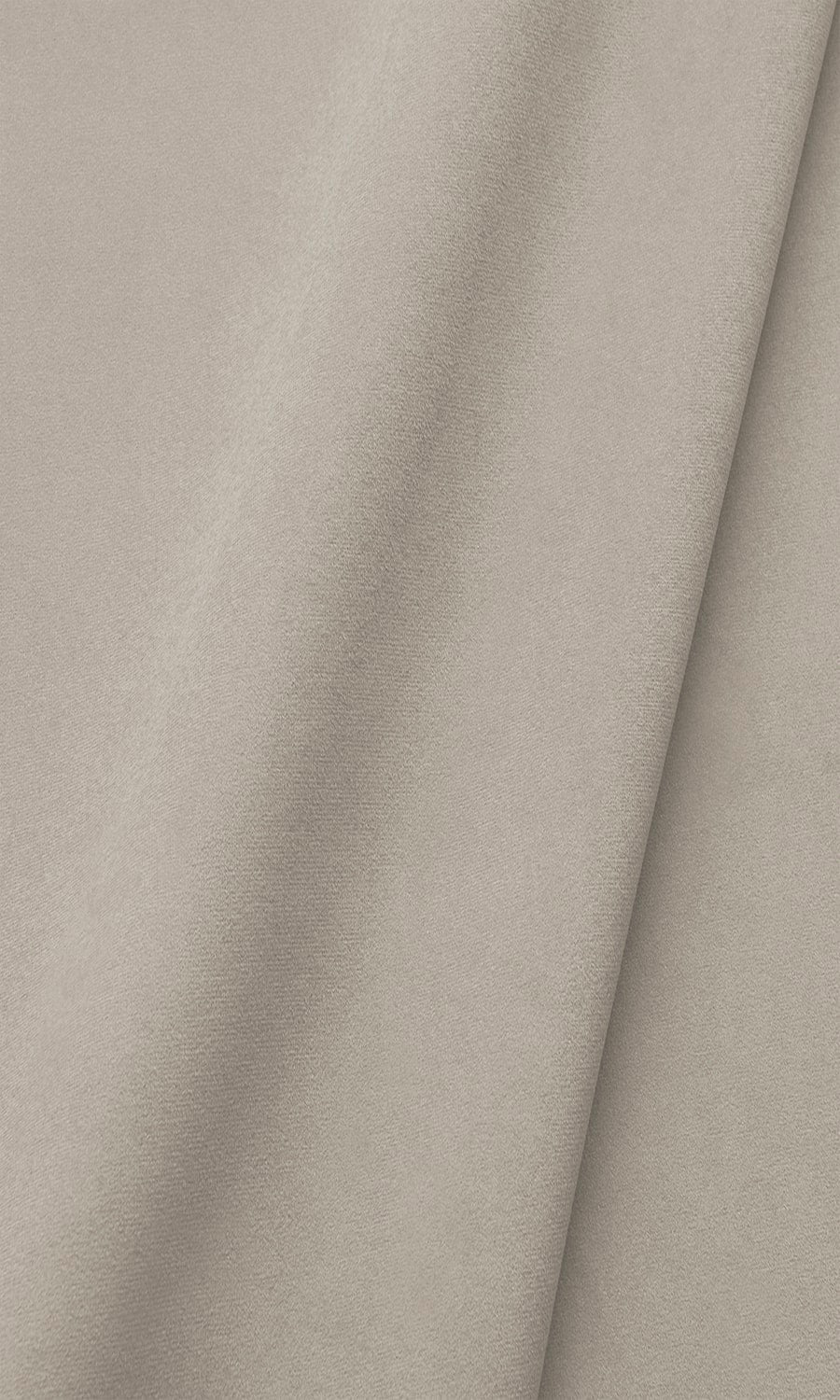 Velvet Window Treatments Fabric By the Metre (Warm Ivory)