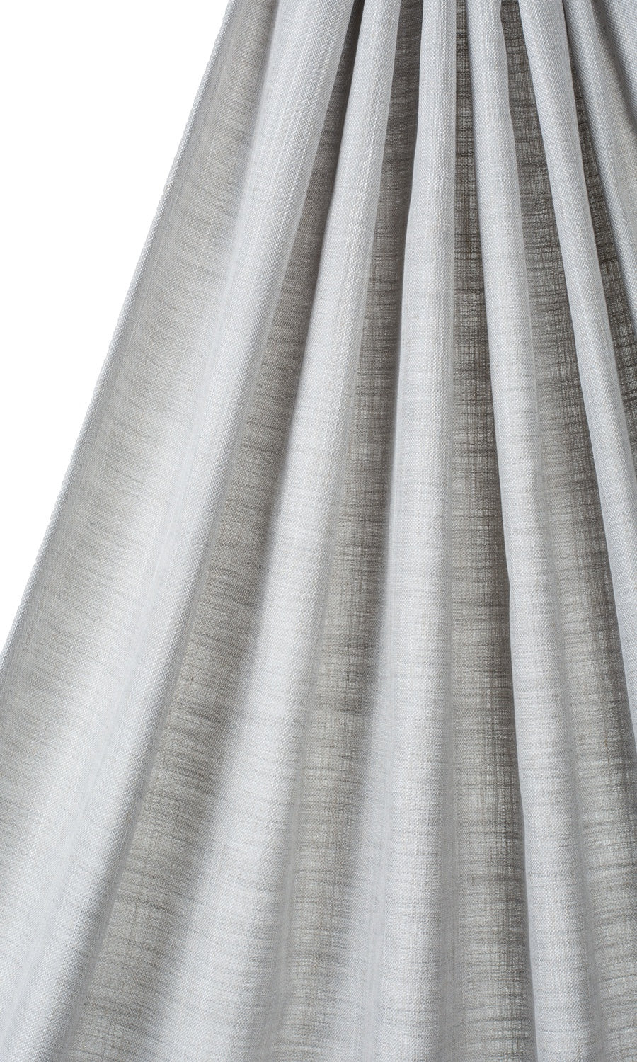 Plain Linen-Blend Home Textile Fabric Material By the Metre (Gray)
