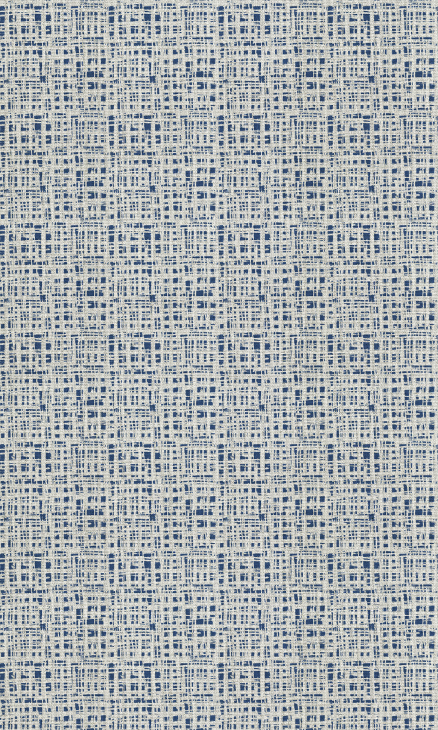 Abstract Print Free Fabric Material Sample (Eggshell White/ Blue)