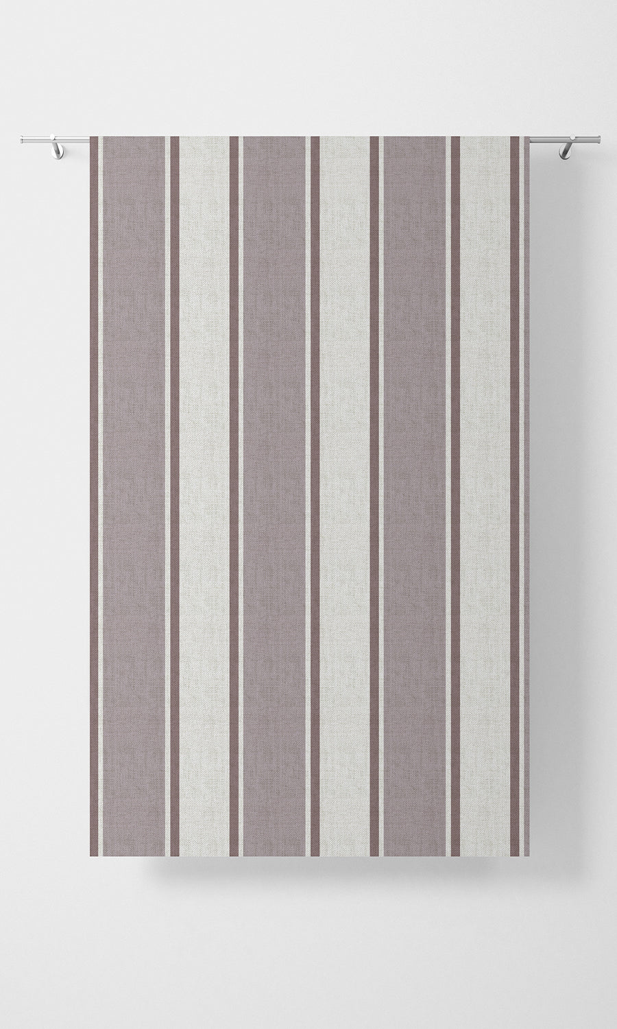 Geometric Print Fabric Material By the Metre (Tonal Purple)