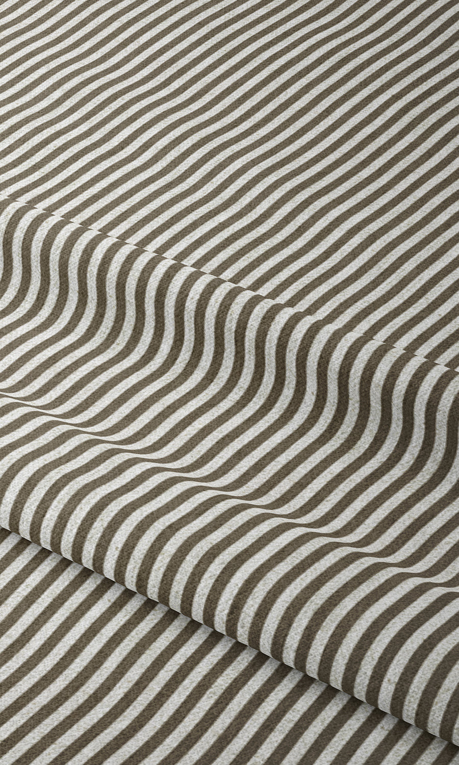 Geometric Print Window Treatments Fabric Sample (Cedar Brown/ White)