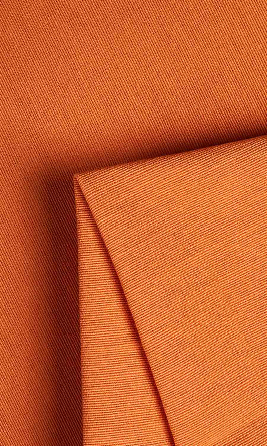 Cotton Home Décor Fabric Sample (Muted Orange)