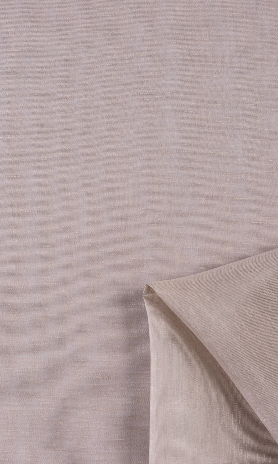 Textured Sheer Free Fabric Material Sample (Hazelwood Beige/ Brown)