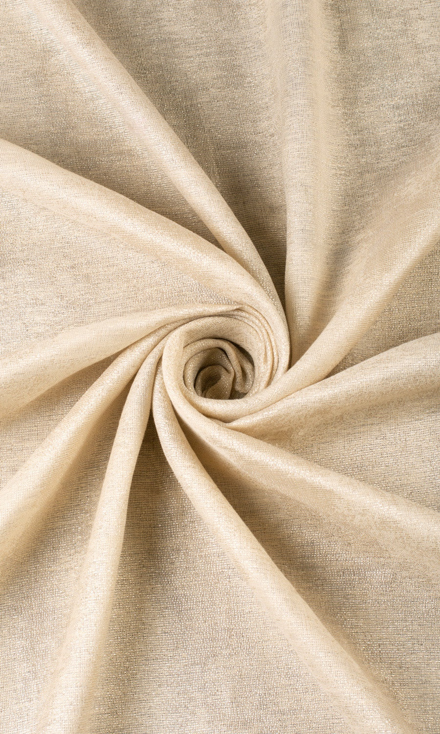 Plain Semi-Sheer Home Décor Fabric By the Metre (Pale Beige)