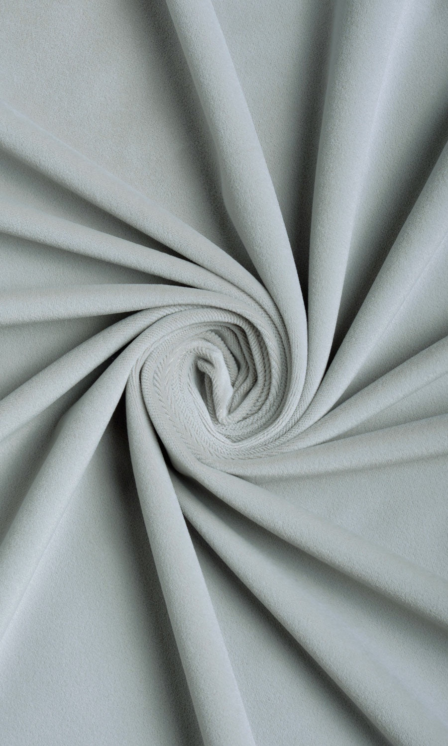 Velvet Home Décor Fabric By the Metre (Cool Grey/ Pale Bluish-Grey)