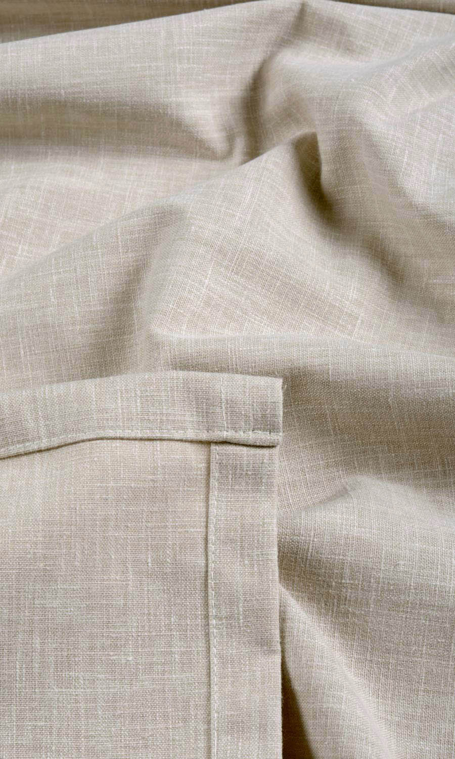 Poly-Cotton Blend Fabric Material By the Metre (Pale Grey-Beige)