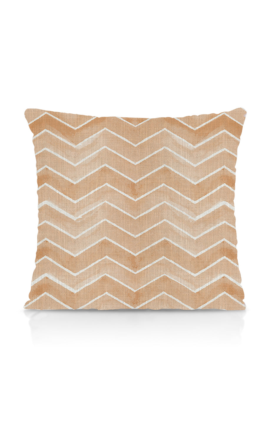Chevron Print Home Textile Fabric Material Sample (Orange/ Brown)