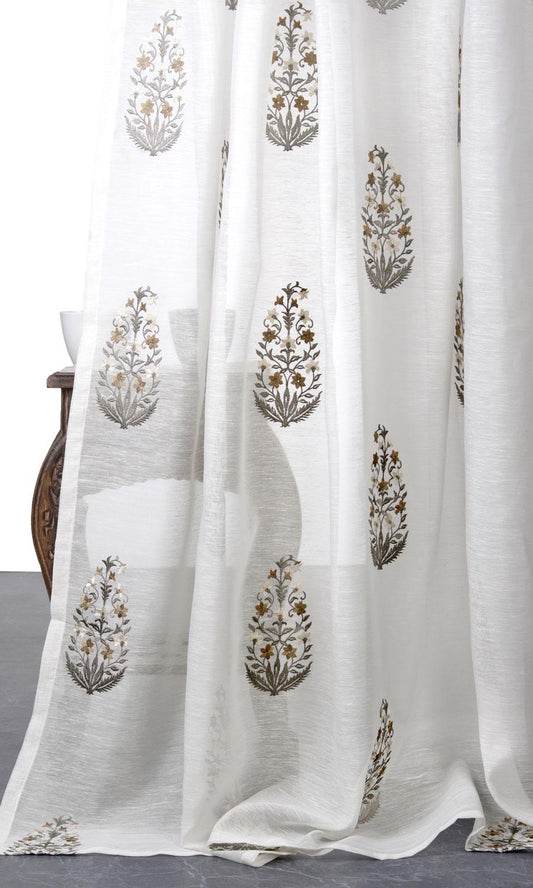 Designer sheer curtains from The White Window