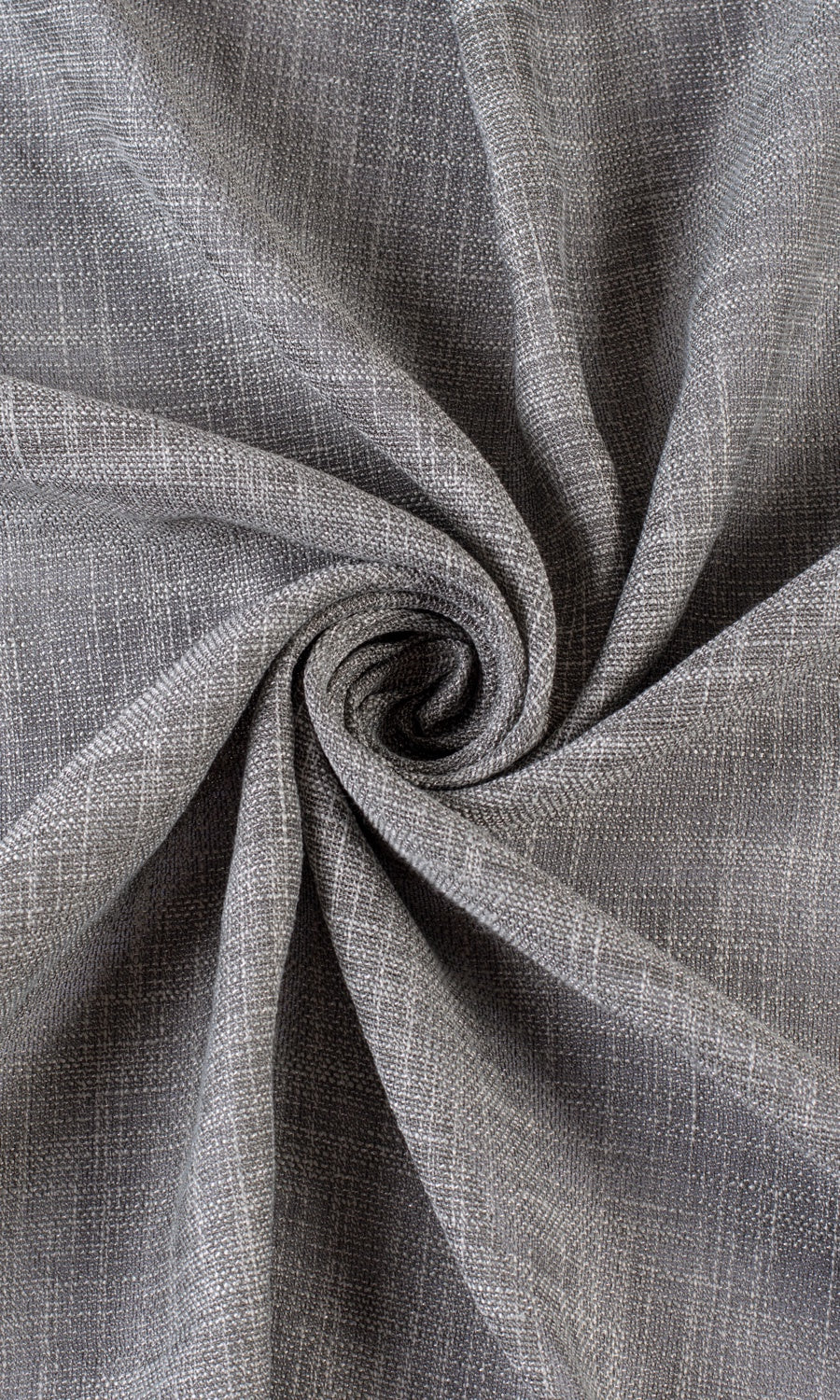 Textured Sheer Window Treatments Fabric By the Metre (Stone Gray)