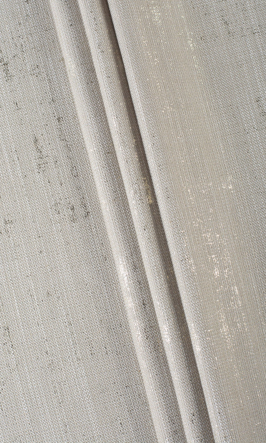 Metallic Accented Home Décor Fabric Sample (Taupe Gray-Brown)